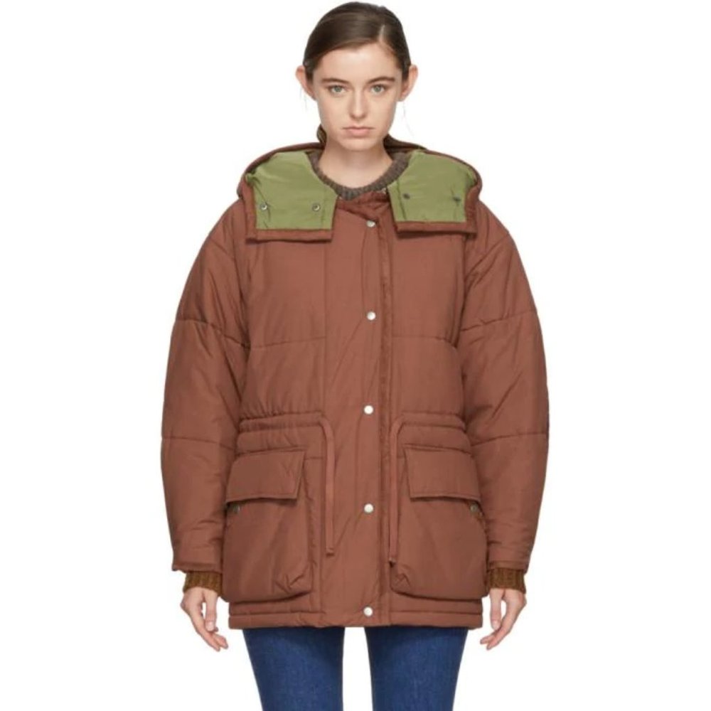 Isabel Marant Étoile Bulle Parka Coat Size 36